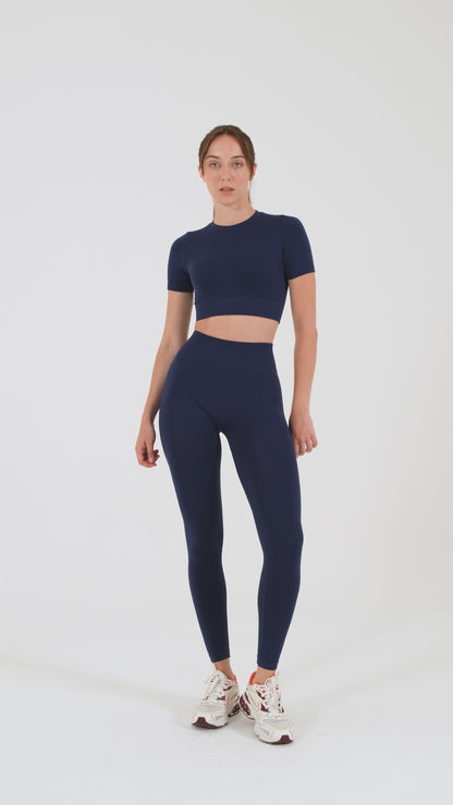 Nienna Twilight Navy Crop